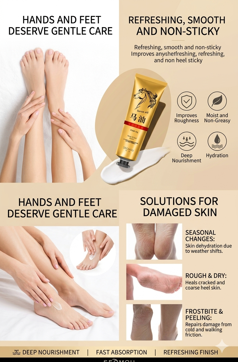 Horse Oil Foot Cream
